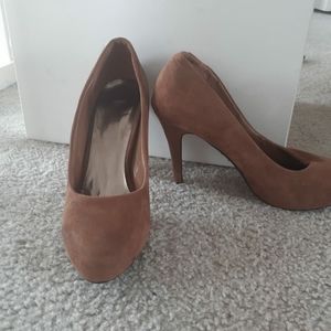 Brown 4 inch highheels